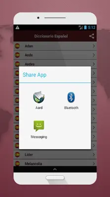 Diccionario Español android App screenshot 0