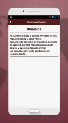 Diccionario Español android App screenshot 1